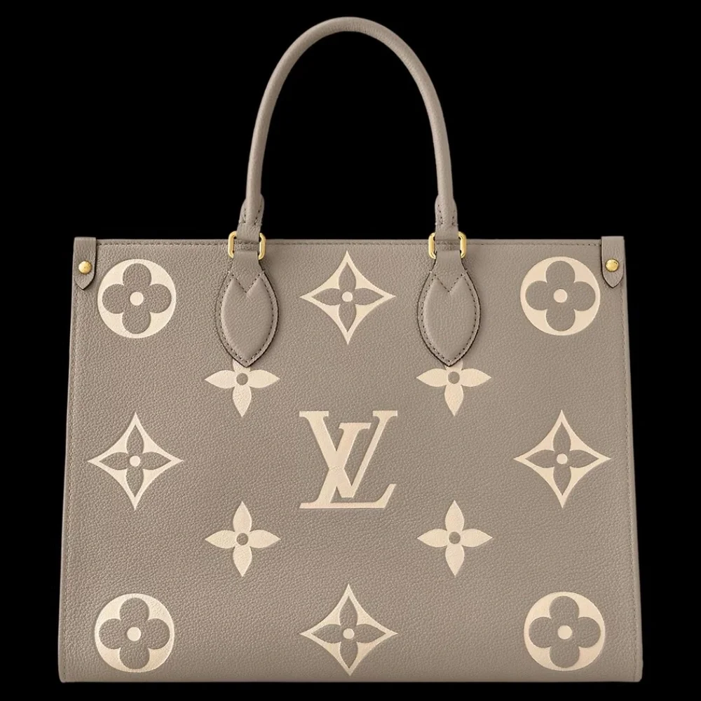 Louis Vuitton Beige Monogram Reverse OnTheGo Tote